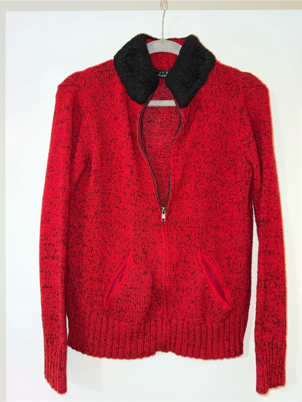 Vintage Crazy Horse Collection zip up sweater